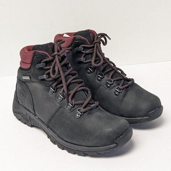 Timberland Maddsen Waterproof Hiking Boots, Black, Women's M
